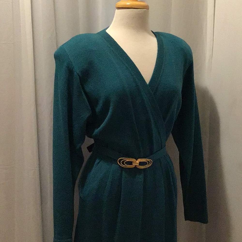 VTG Jacobson’s Wool Belted Dress Size 10